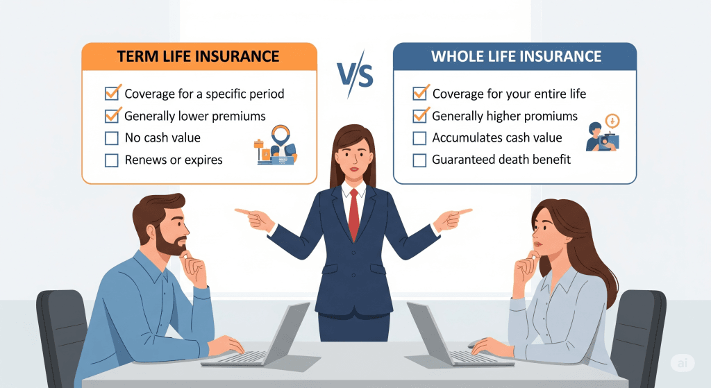 Term vs. Whole Life Insurance